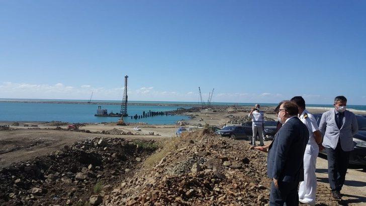 Vali Tutulmaz Filyos Limanını inceledi G3
