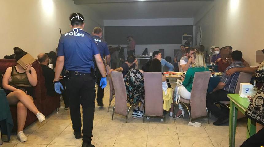 Konya'da eğlence merkezine koronavir&uuml;s baskını