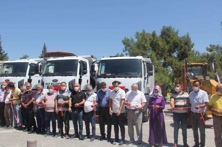 Mut Belediyesi filosuna 5 yeni araç G2