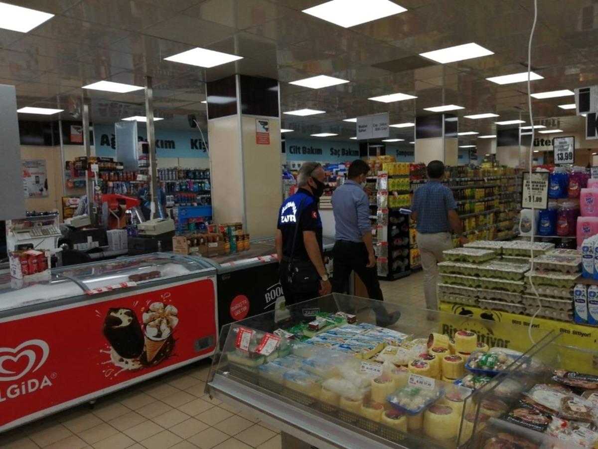 Zabıta M&uuml;d&uuml;rl&uuml;ğ&uuml;nden korona denetimi