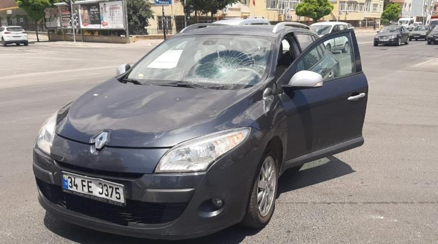 Otomobil ile bisiklet çarpıştı: 1 yaralı