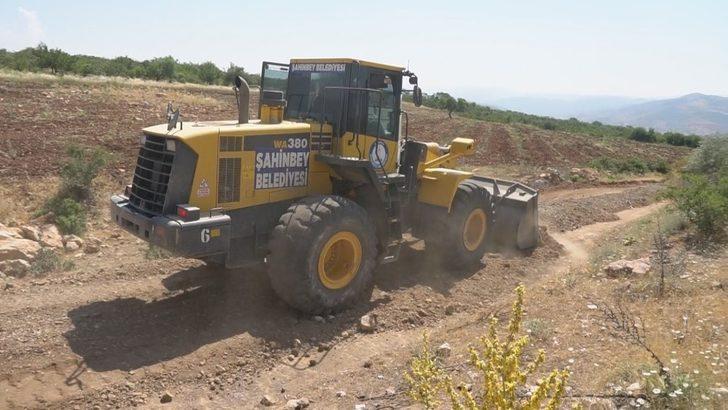 Şahinbey kırsalında 162 kilometre arazi yolu açıldı G3