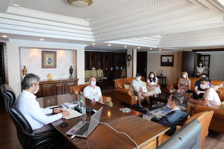 Ukraynalı gazeteciler Marmaris’e geldi G3