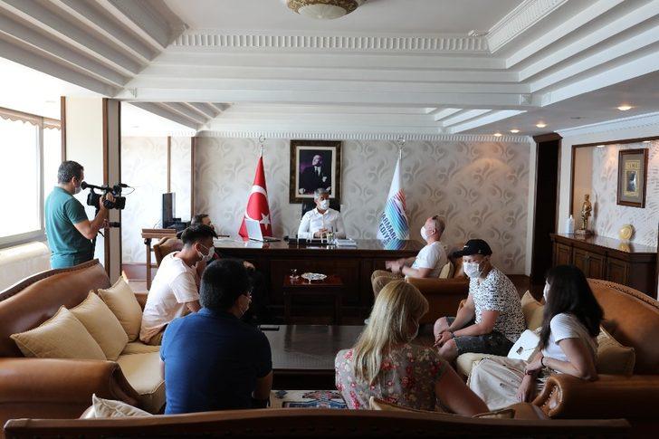 Ukraynalı gazeteciler Marmaris’e geldi G4