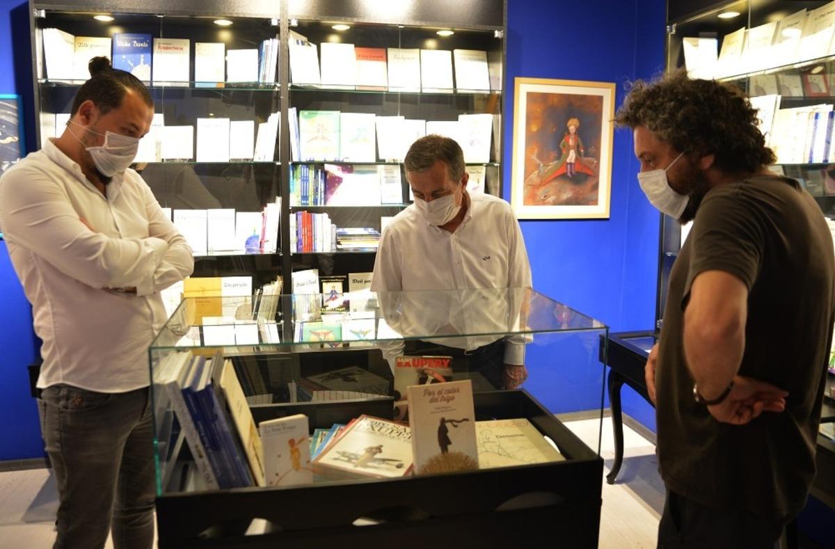Başkan Ata&ccedil;&rsquo;tan K&uuml;&ccedil;&uuml;k Prens Kitap M&uuml;zesi&rsquo;ne ziyaret