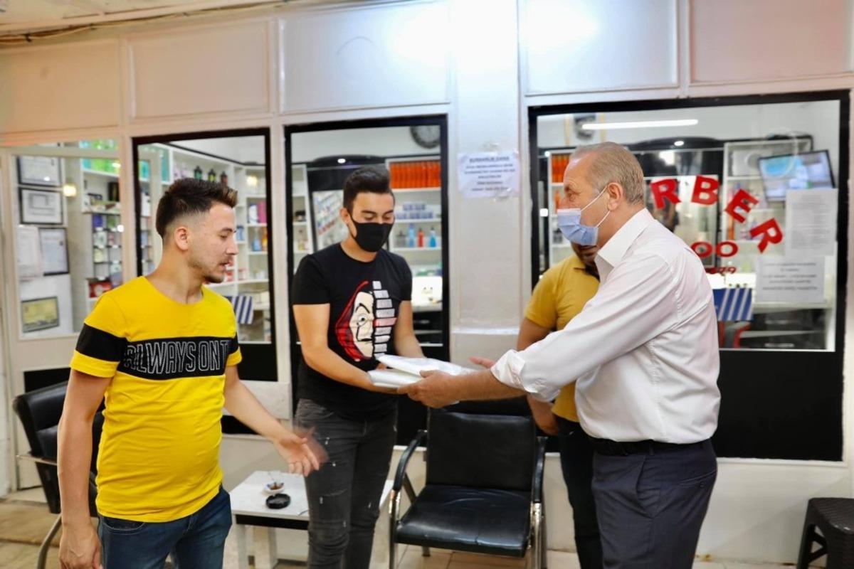 Başkan Atabay&rsquo;dan esnafa destek