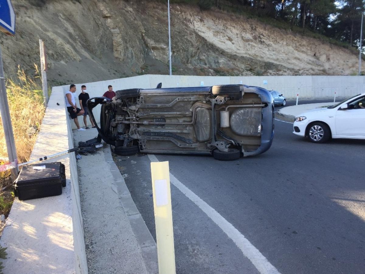 Edirne&rsquo;de trafik kazası: 1 yaralı