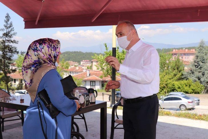 Düzce Belediye Başkanı Özlü muhtarlarla bir araya geldi G2