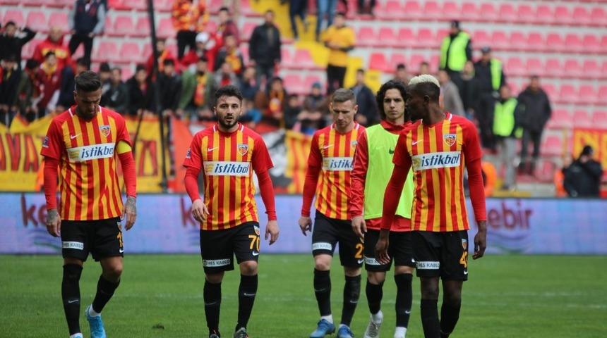 Kayserispor 6 kez &ouml;ne ge&ccedil;ti ama kaybetti