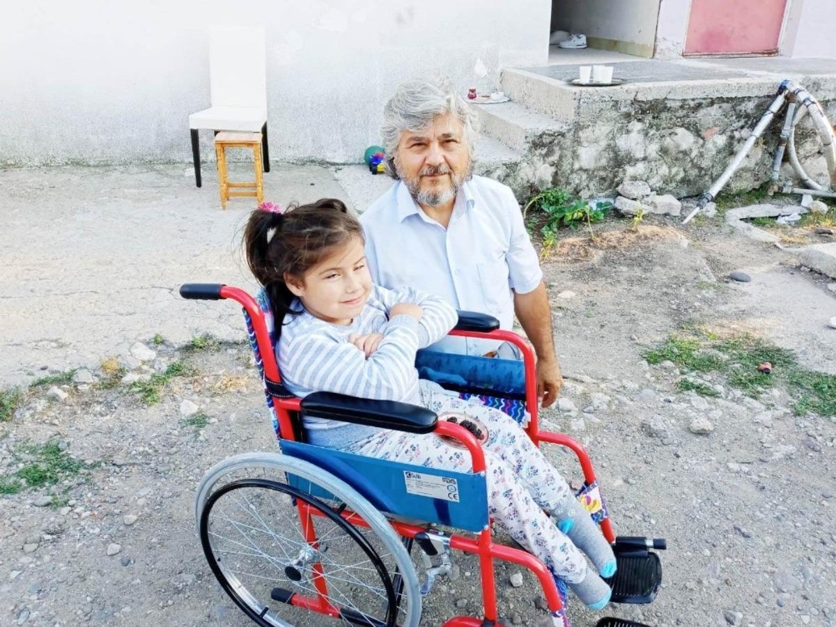 Engelli k&uuml;&ccedil;&uuml;k Ecrin okuluna rahat gidecek