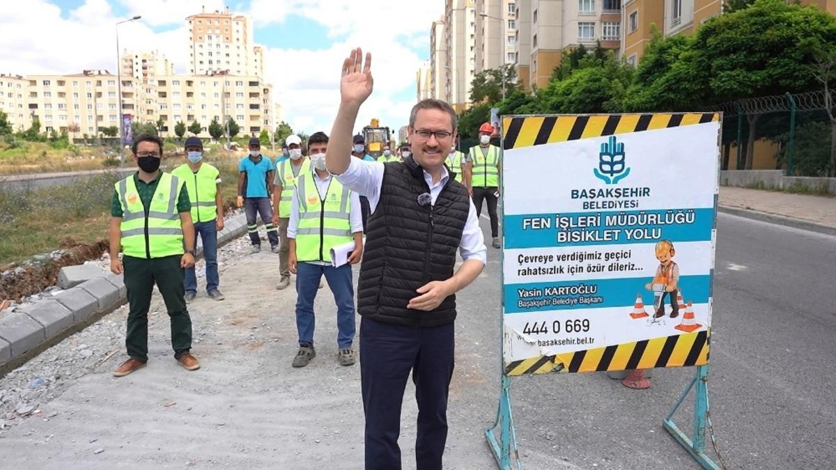 Başakşehir&rsquo;de pedallar mutluluğa d&ouml;necek