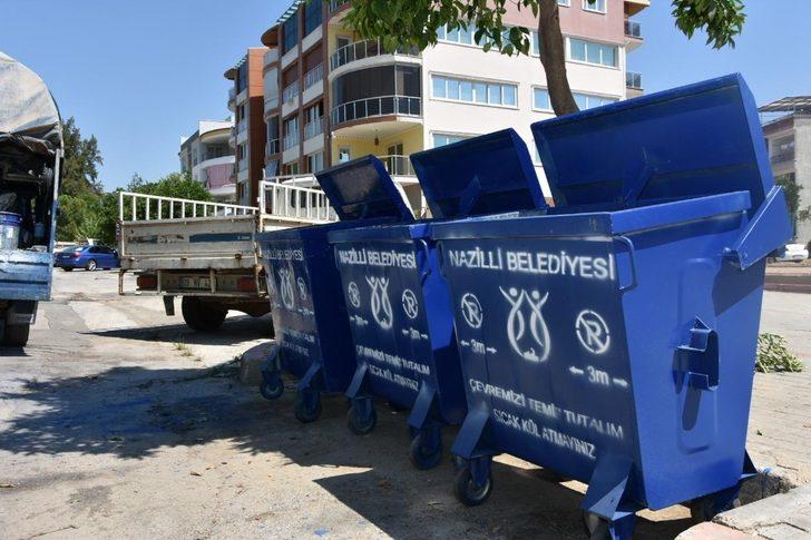 Nazilli’de çöp konteynerleri yenileniyor G2