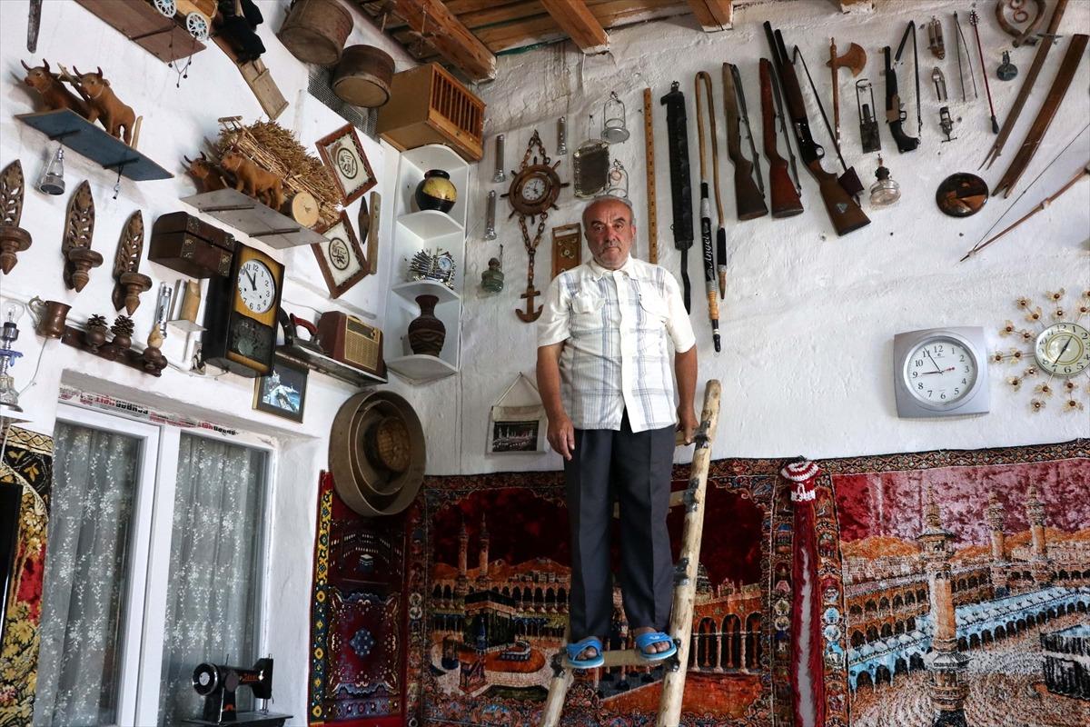 M&uuml;zeden etkilenip tarihi evine taşıdı