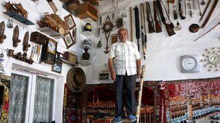 Müzeden etkilenip tarihi evine taşıdı