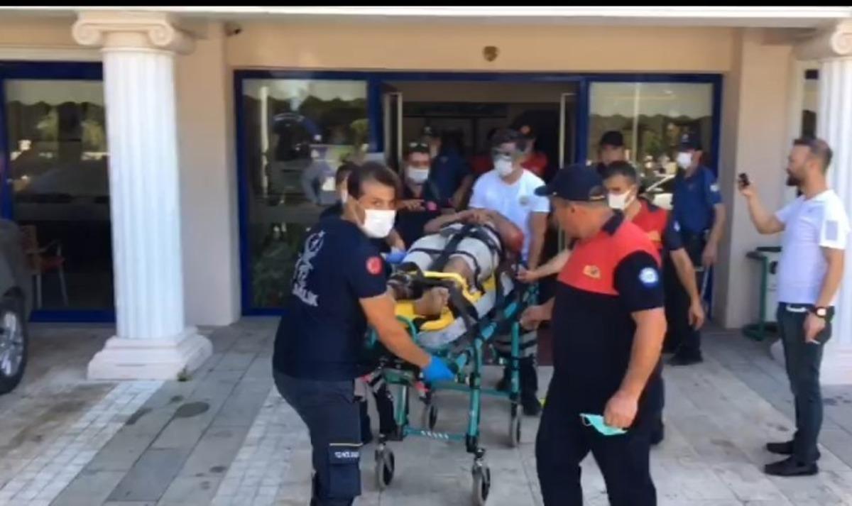 Muğla Ortaca&rsquo;da Otel&rsquo;de patlama oldu, ortalık savaş alanına d&ouml;nd&uuml;