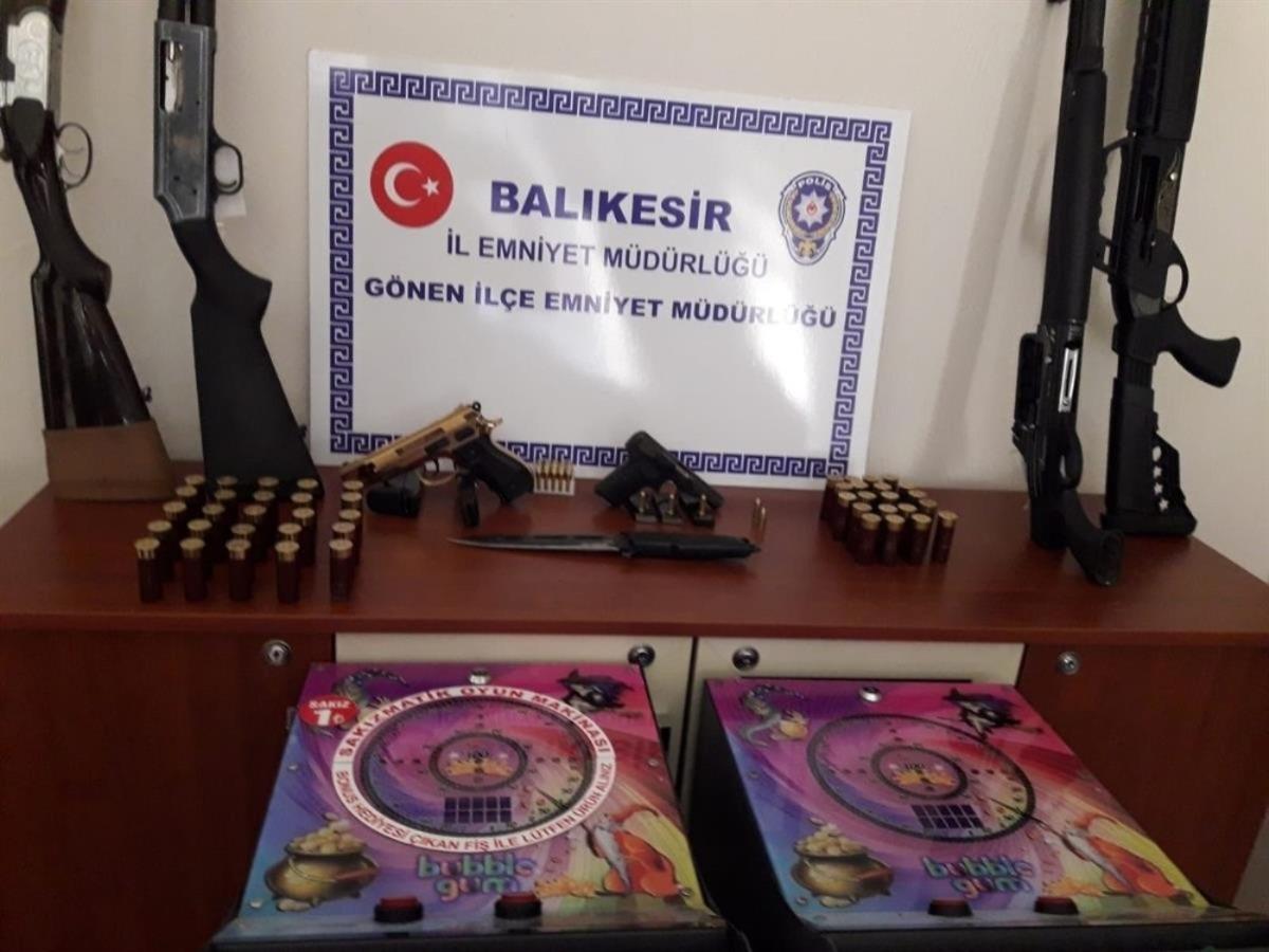 G&ouml;nen&rsquo;de silah operasyonları