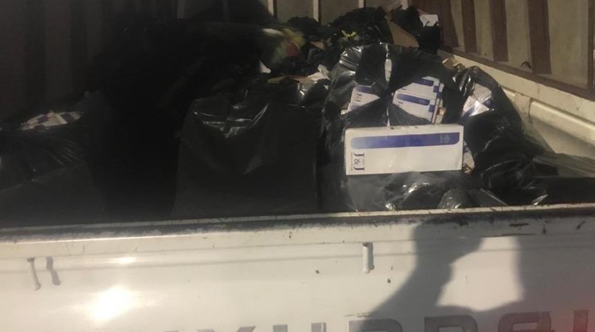 Gaziantep&rsquo;te 2 bin 30 paket ka&ccedil;ak sigara ele ge&ccedil;irildi