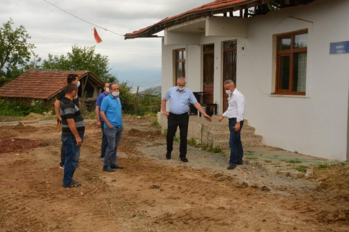 Kabaoğlu Kamp&uuml;s Sokak altyapı sonrası yenileniyor