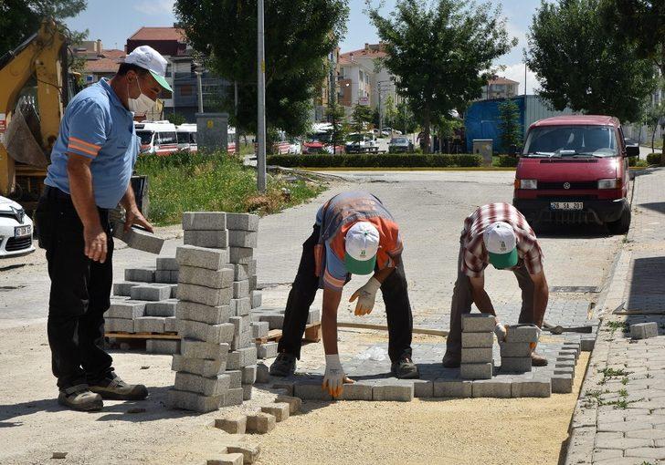 Tepebaşı Belediyesi üst yapı çalışmalarına devam ediyor G2