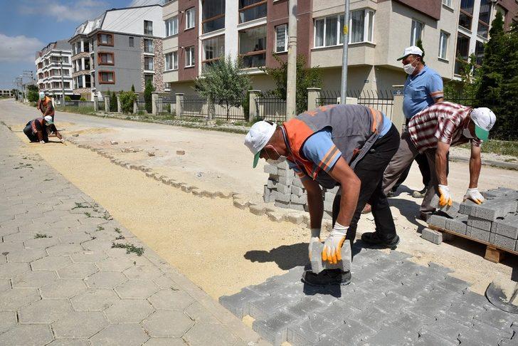 Tepebaşı Belediyesi üst yapı çalışmalarına devam ediyor G3