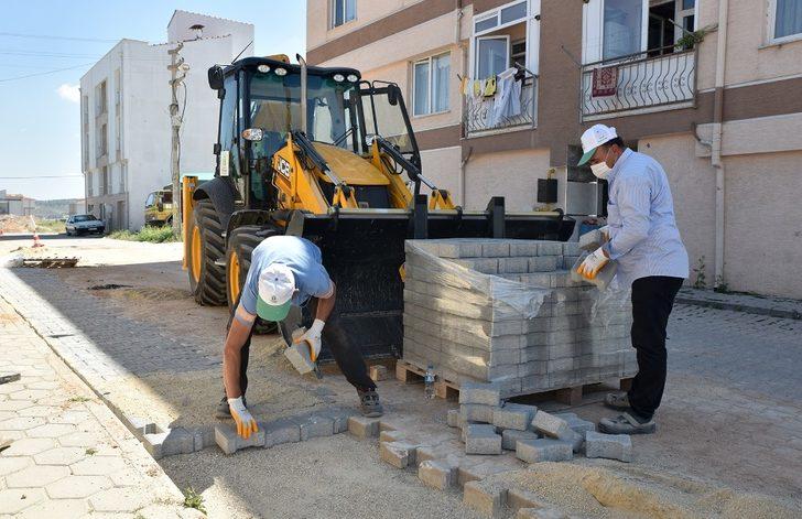 Tepebaşı Belediyesi üst yapı çalışmalarına devam ediyor G4
