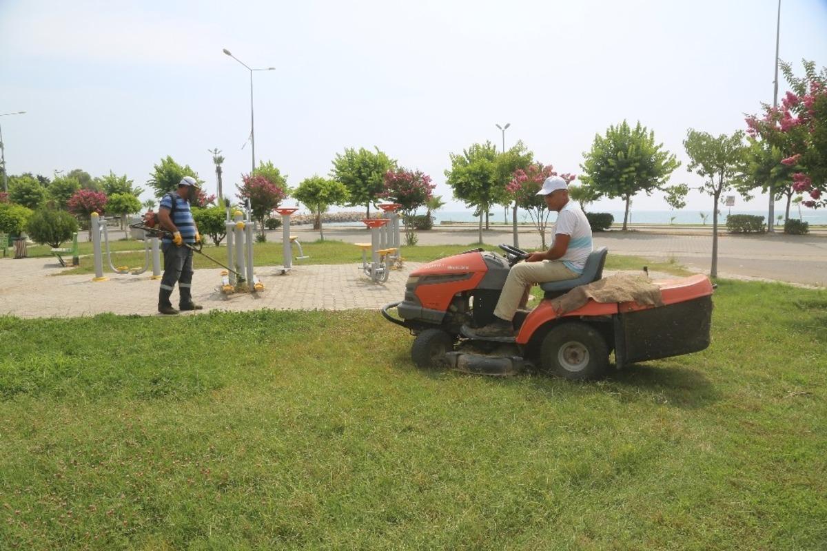 Erdemli&rsquo;de bakım &ccedil;alışmaları devam ediyor