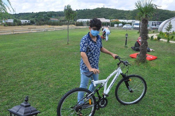 Eyüpsultan’da ihtiyaç sahibi çocuklar, mutluluğa pedal çevirdi G4