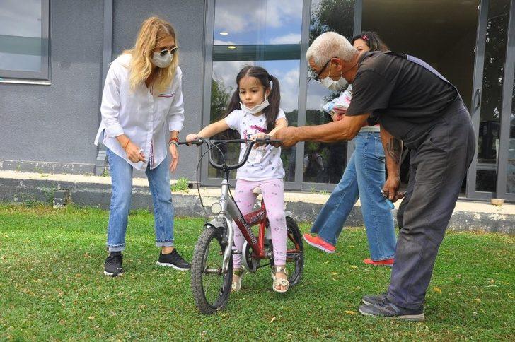 Eyüpsultan’da ihtiyaç sahibi çocuklar, mutluluğa pedal çevirdi G5