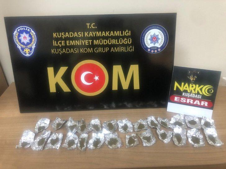 Kuşadası polisi uyuşturucuya geçit vermedi G2