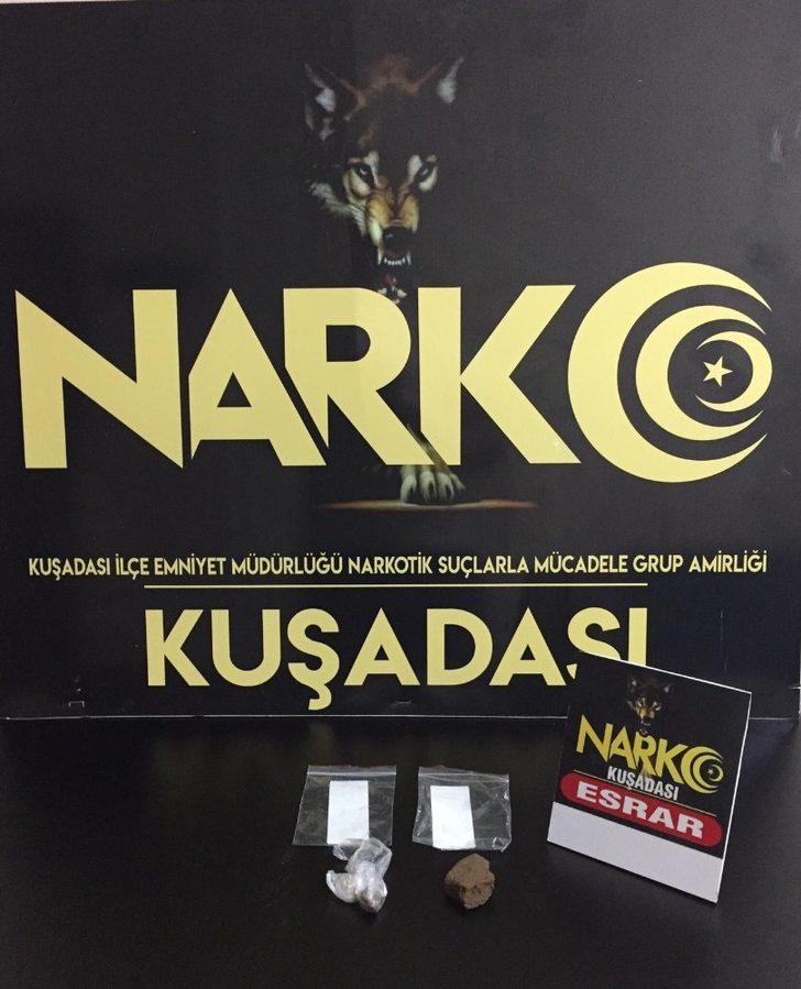 Kuşadası polisi uyuşturucuya geçit vermedi G4