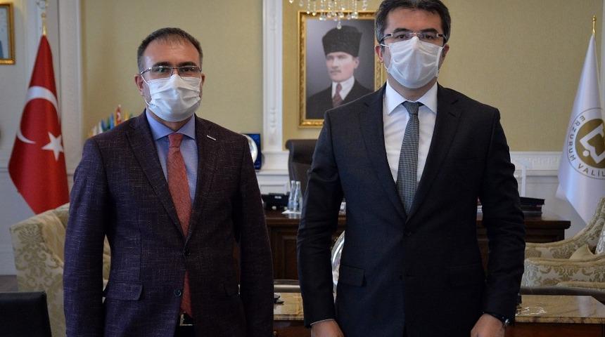 EkoAvrasya’dan Vali Memiş’e nezaket ziyareti