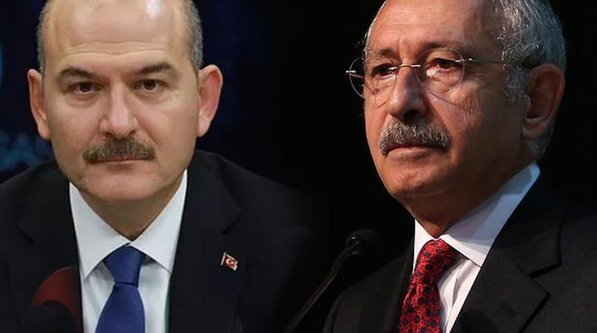 CHP lideri Kılı&ccedil;daroğlu'ndan İ&ccedil;işleri Bakanı Soylu'ya taziye telefonu!