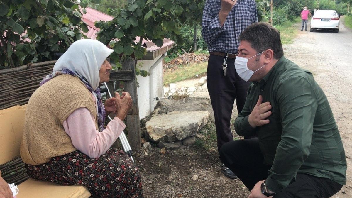 Başkan T&ouml;ren halkla buluşmaya devam ediyor