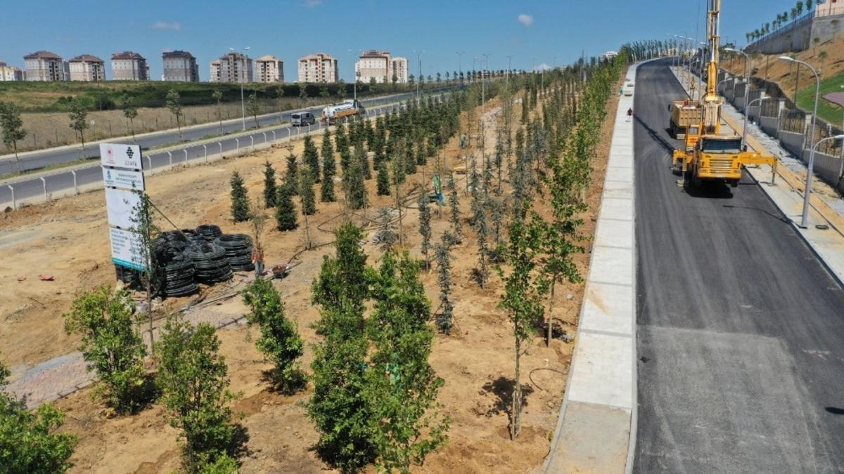 Başakşehir Belediyesinden estetik &ccedil;evre d&uuml;zenlemesi