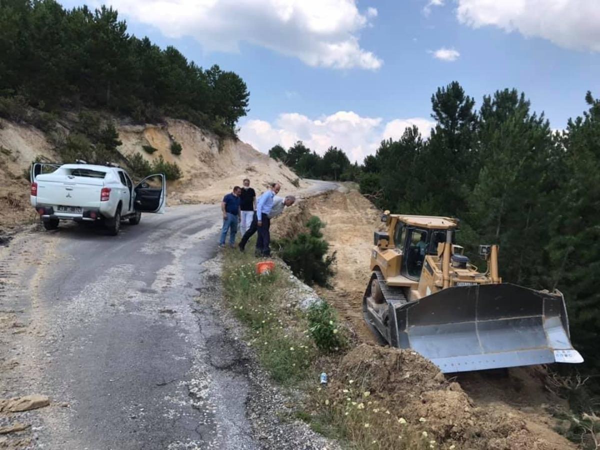 Başkan Rasim Daşhan: "Değirmendere grup yolu ekonomik a&ccedil;ıdan &ccedil;ok &ouml;nemli"