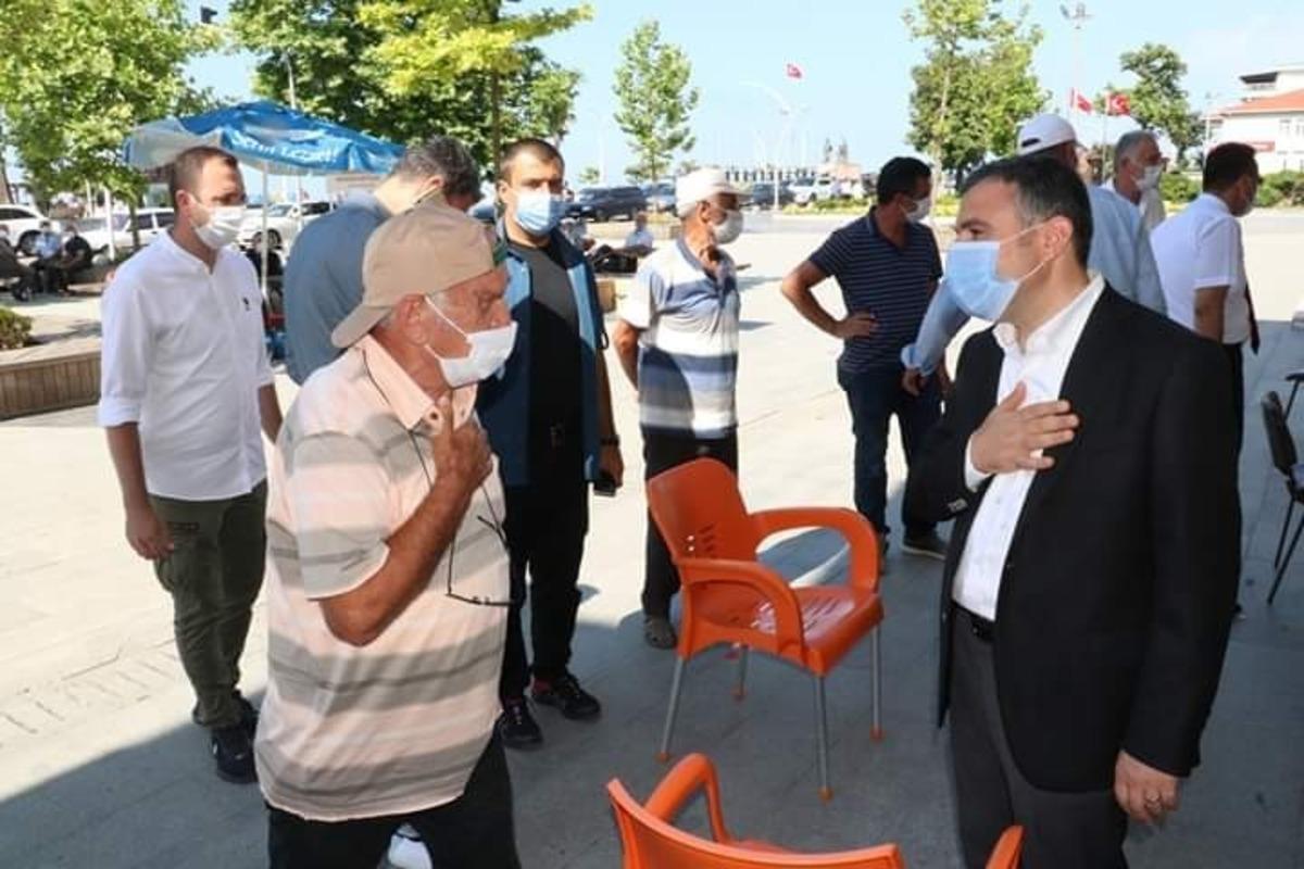 Vali Atay Ak&ccedil;akoca&rsquo;da ziyaretlerde bulundu