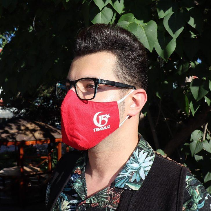 15 Temmuz’a özel 10 bin adet maske ürettiler G3