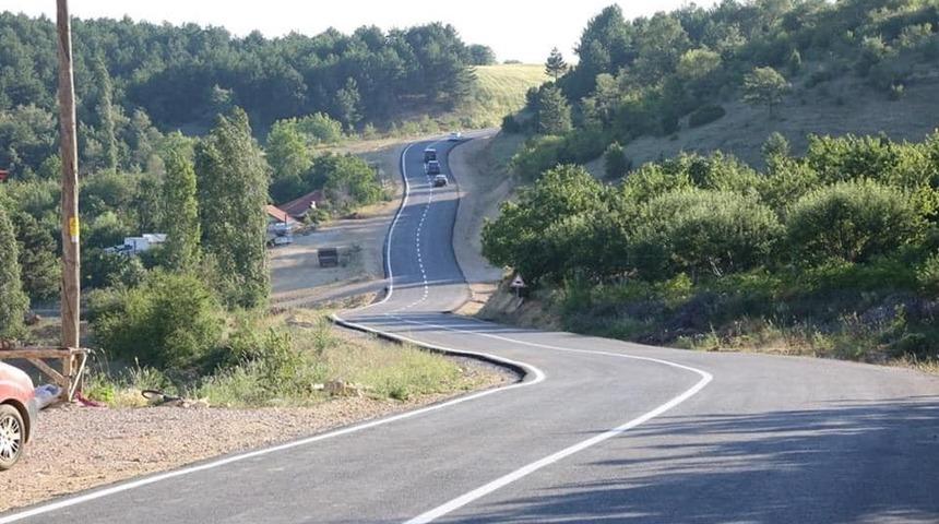 Kestel köyü BSK asfalt yola kavuştu