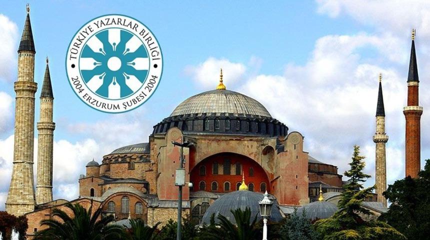 TYB Erzurum Şubesi’nden Ayasofya Cami teşekkürü