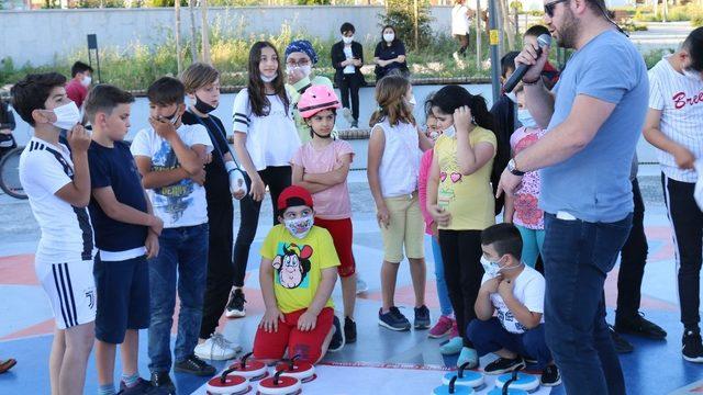 Floor Curling ile eğlendiler