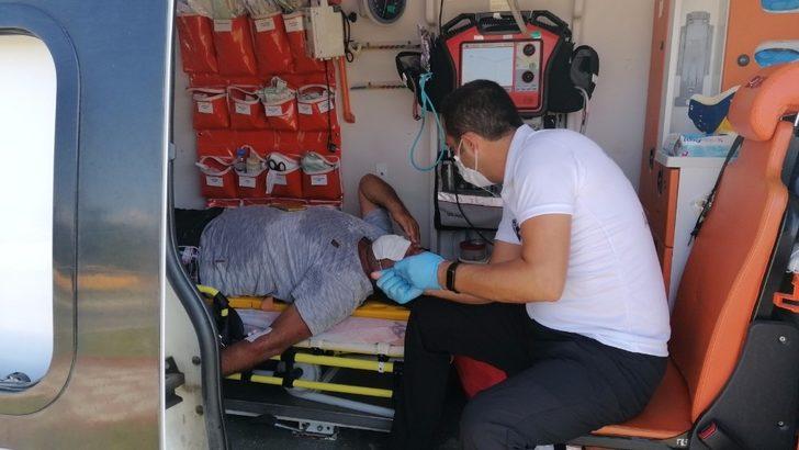 Ticari araç ile motosiklet çarpıştı: 1 yaralı G1