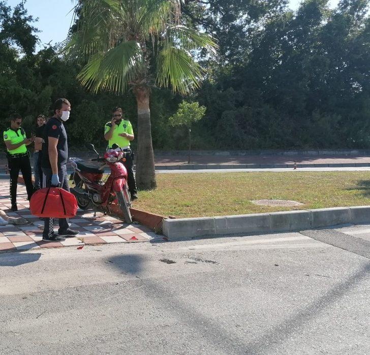 Ticari araç ile motosiklet çarpıştı: 1 yaralı G4