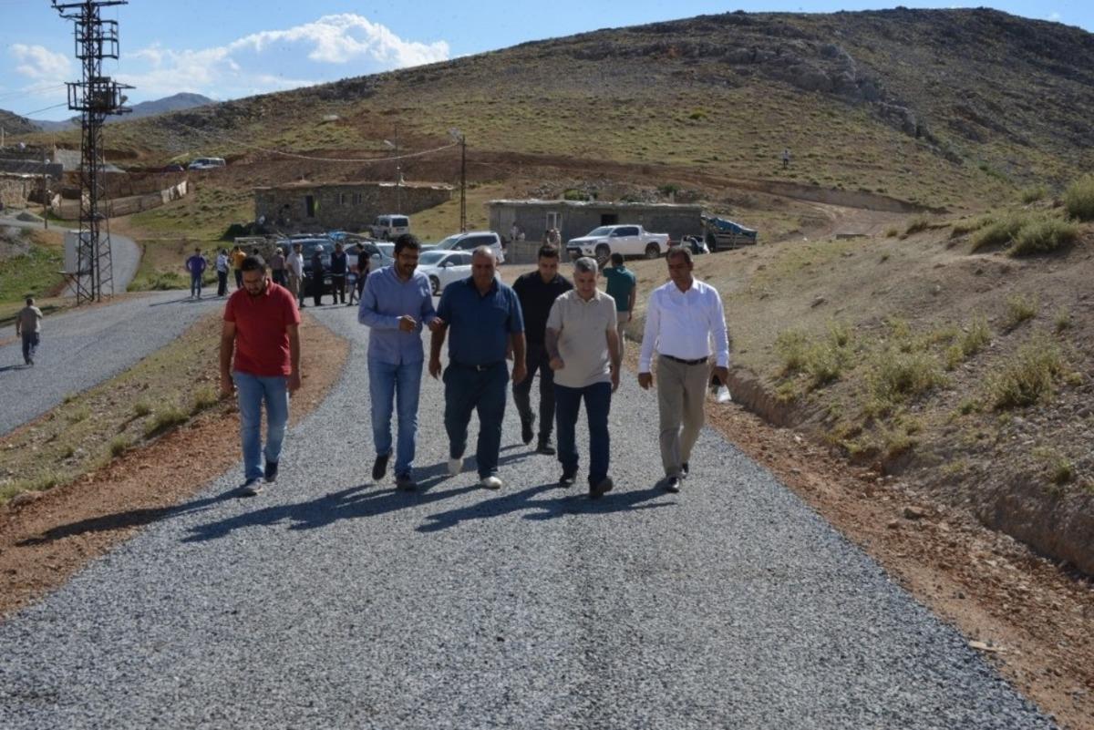 &Ccedil;ınar, mezra yolunda inceleme yaptı