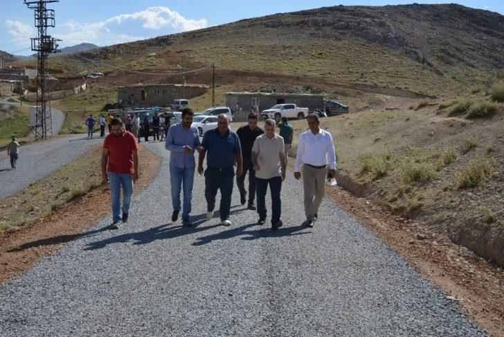 Çınar, mezra yolunda inceleme yaptı G1