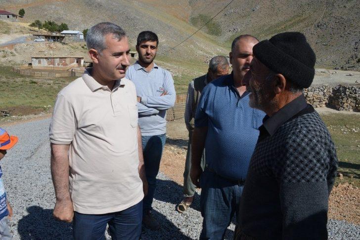 Çınar, mezra yolunda inceleme yaptı G2