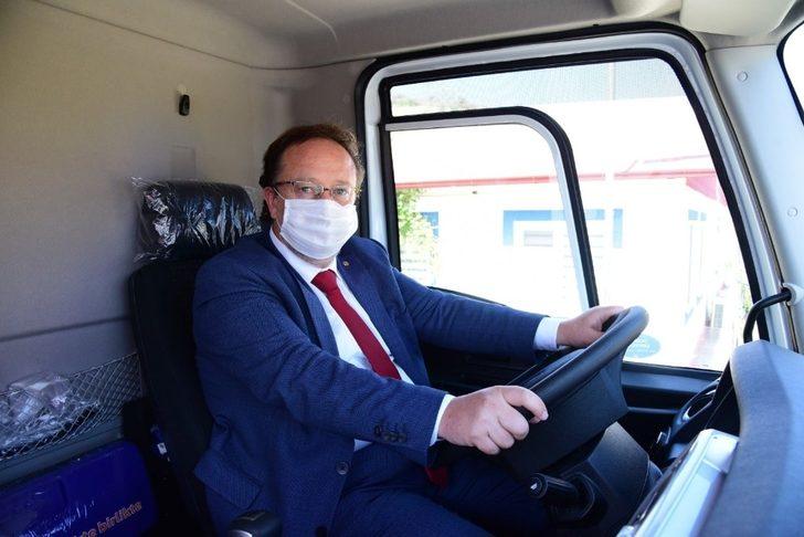 Karesi Belediyesi araç parkını güçlendiriyor G1