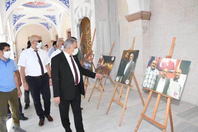 Adıyaman Üniversitesi 15 Temmuz sergisi açtı