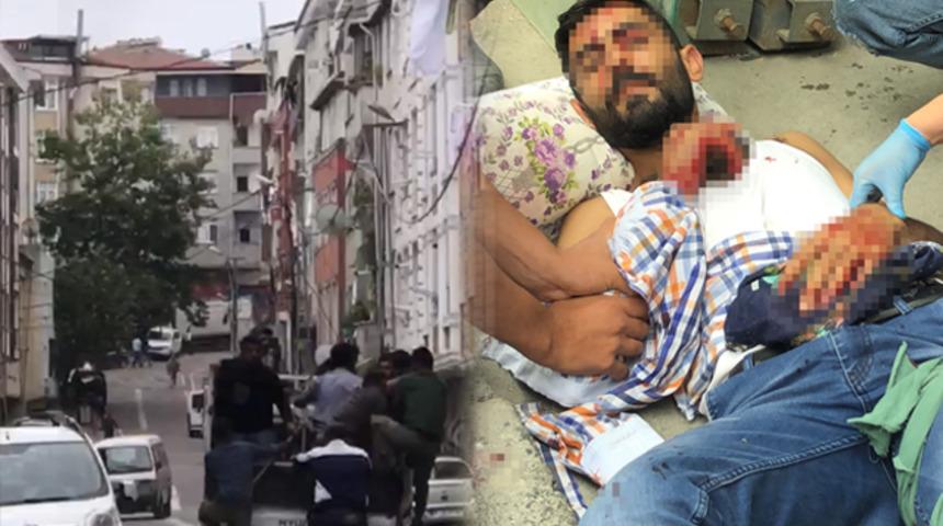 Esenyurt'ta dehşet anları! Bir kamyonet dolusu adamla geldiler! 