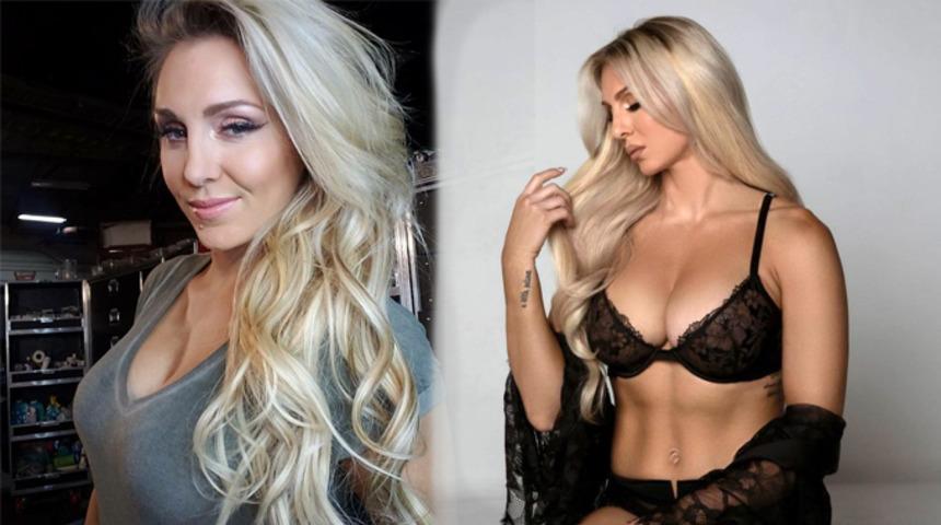  WWE güreşcisi Charlotte Flair'in slikonları patladı