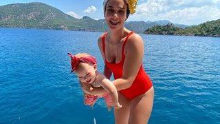 Müge Boz’dan hamilelik öncesi-sonrası paylaşımı!